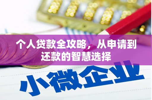 灵山个人贷款全攻略，从申请到还款的智慧选择