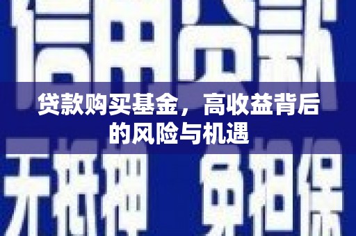 灵山贷款购买基金，高收益背后的风险与机遇