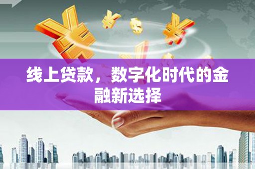灵山线上贷款，数字化时代的金融新选择