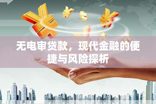 灵山无电审贷款，现代金融的便捷与风险探析