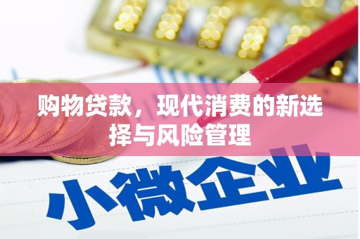 灵山购物贷款，现代消费的新选择与风险管理