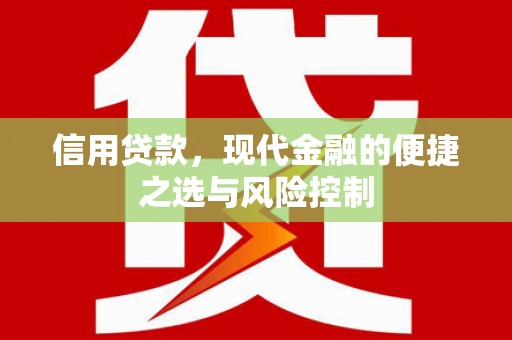 灵山信用贷款，现代金融的便捷之选与风险控制