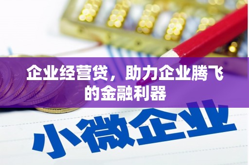 灵山企业经营贷，助力企业腾飞的金融利器