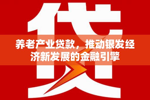 灵山养老产业贷款，推动银发经济新发展的金融引擎