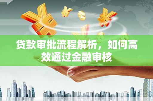 灵山贷款审批流程解析，如何高效通过金融审核