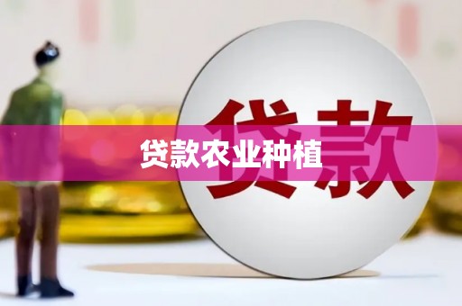 灵山贷款农业种植
