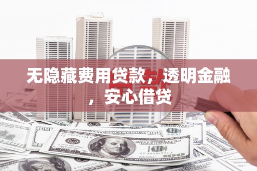 灵山无隐藏费用贷款，透明金融，安心借贷