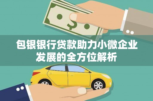 灵山包银银行贷款助力小微企业发展的全方位解析