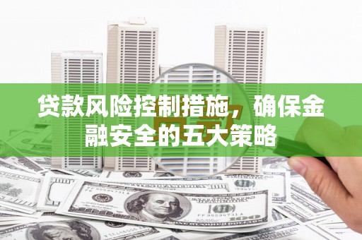 灵山贷款风险控制措施，确保金融安全的五大策略