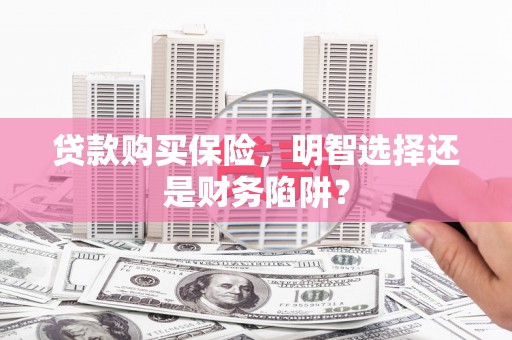 灵山贷款购买保险，明智选择还是财务陷阱？
