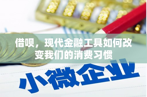 灵山借呗，现代金融工具如何改变我们的消费习惯