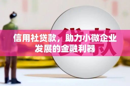 灵山信用社贷款，助力小微企业发展的金融利器
