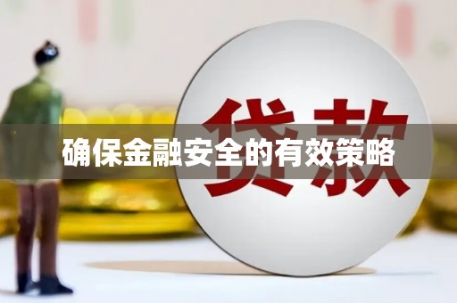 灵山确保金融安全的有效策略