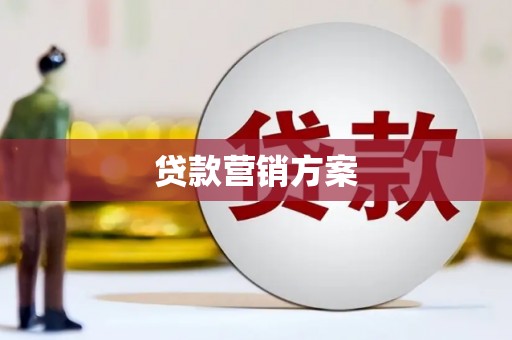 灵山贷款营销方案